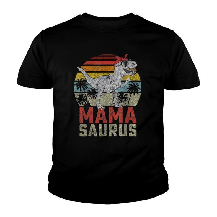 Mamasaurusrex Dinosaur Mama Saurus Family Matching Women Youth T-shirt