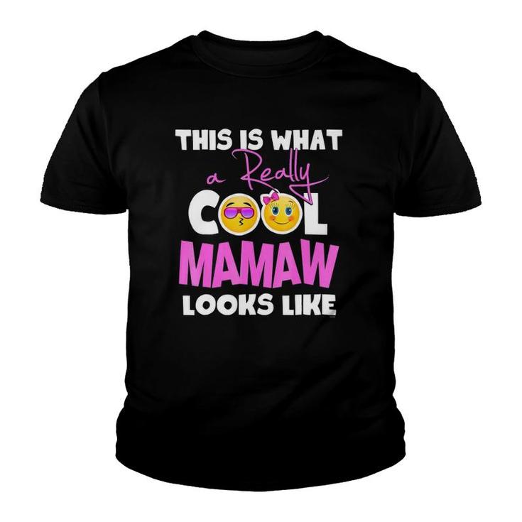 Mamaw Gifts From Grandson Granddaughter Youth T-shirt