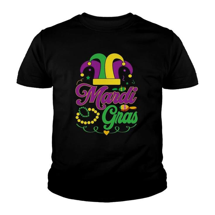 Mardi Gras 2022 Parade Party Let The Shenanigans Begin Youth T-shirt