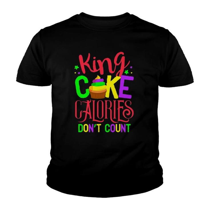 Mardi Gras King Cakenew Orleans Party Gift Youth T-shirt