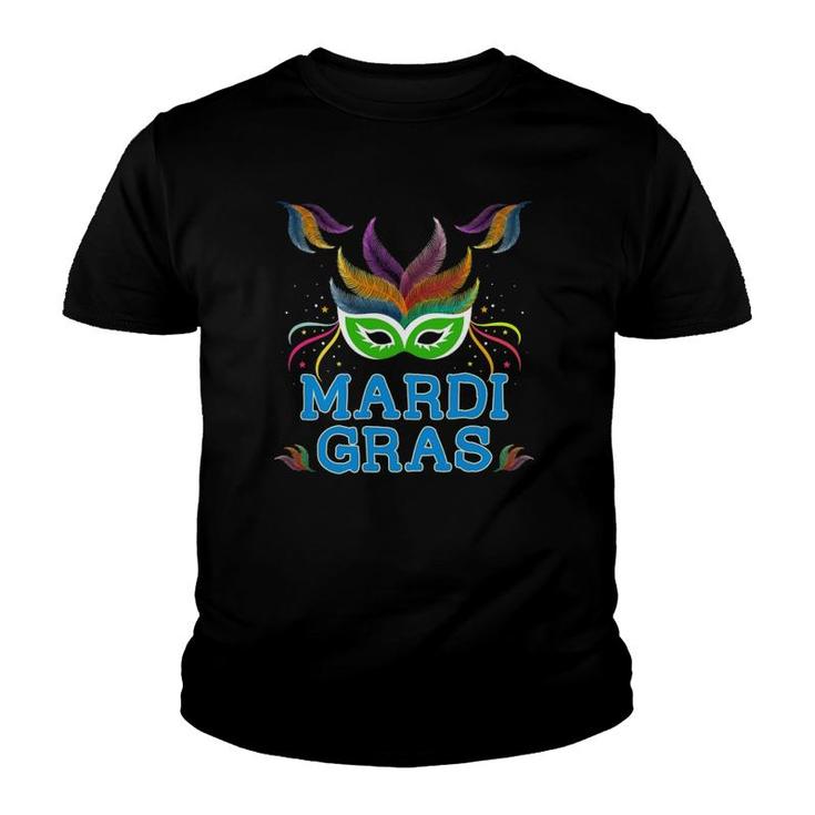Mardi Grass  Festivity Party Masque Parade Gift Youth T-shirt