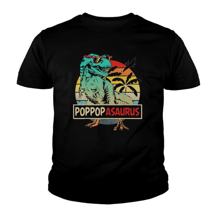 Matching Family Poppopasaurusrex Father's Day - Poppop Youth T-shirt