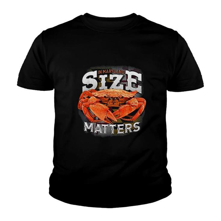 Matters In Maryland Blue Crab Youth T-shirt
