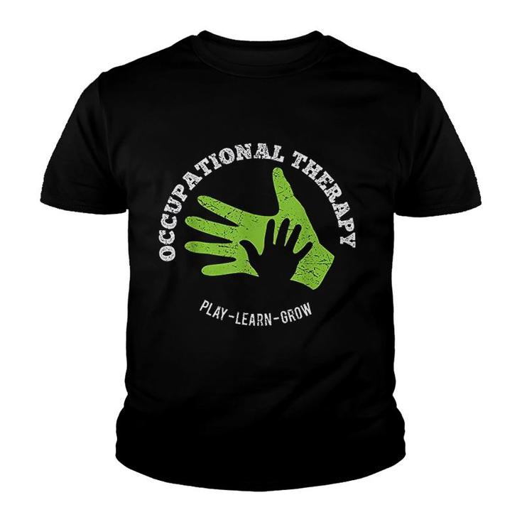 Meaningful Ot Occupational Therapy Therapist Hands Youth T-shirt