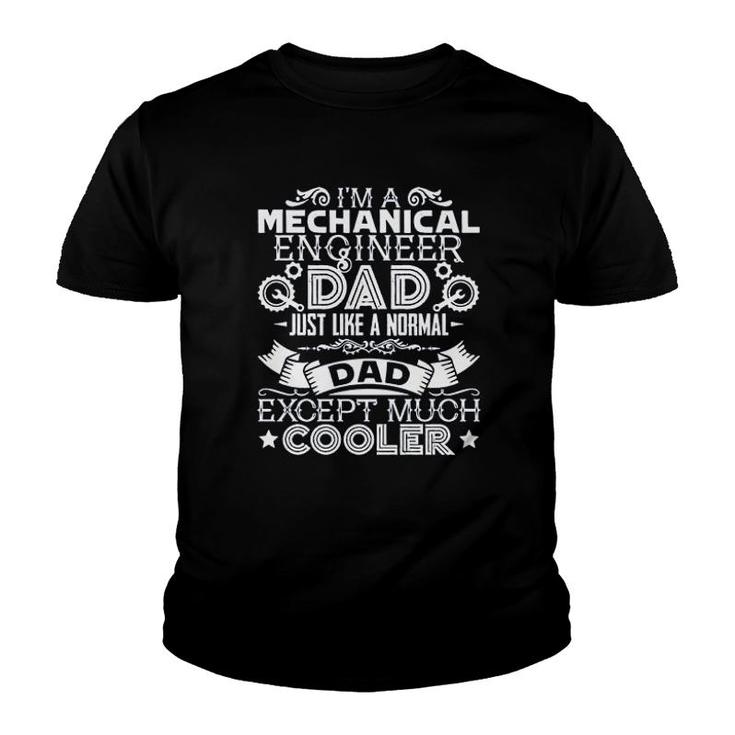Mechanical Engineer Dad Youth T-shirt