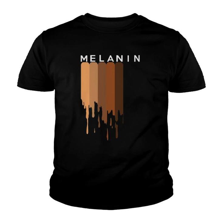 Melanin Black Pride Black History Funny Gift Youth T-shirt
