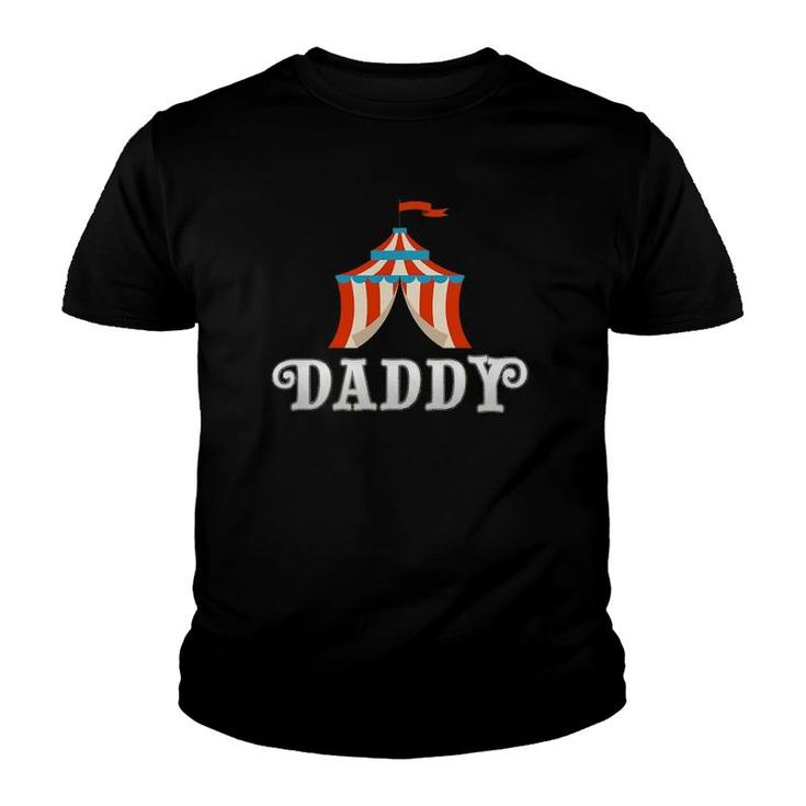Mens Carnival Daddy Circus Event Ringmaster Dad Fathers Day Gift Youth T-shirt