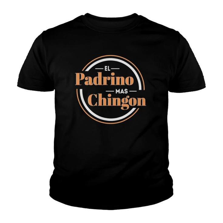 Mens El Padrino Mas Chingon Spanish Godfather Youth T-shirt