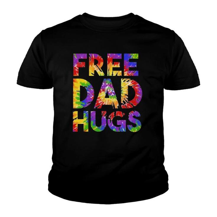 Mens Free Dad Hugs Pride Lgbtq Gay Rights Straight Support Youth T-shirt