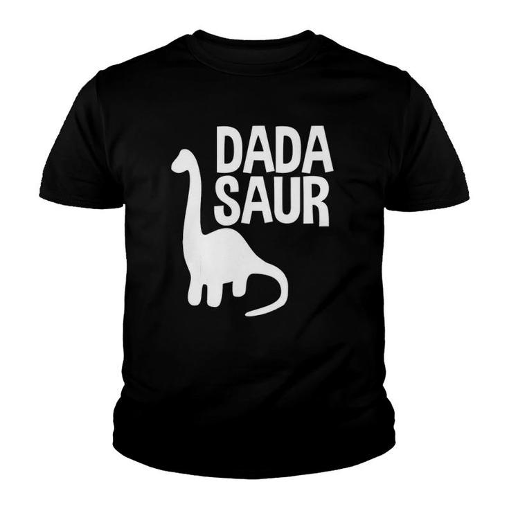 Mens Funny Dadasaur For Dada Perfect Fathers Day Gift Youth T-shirt