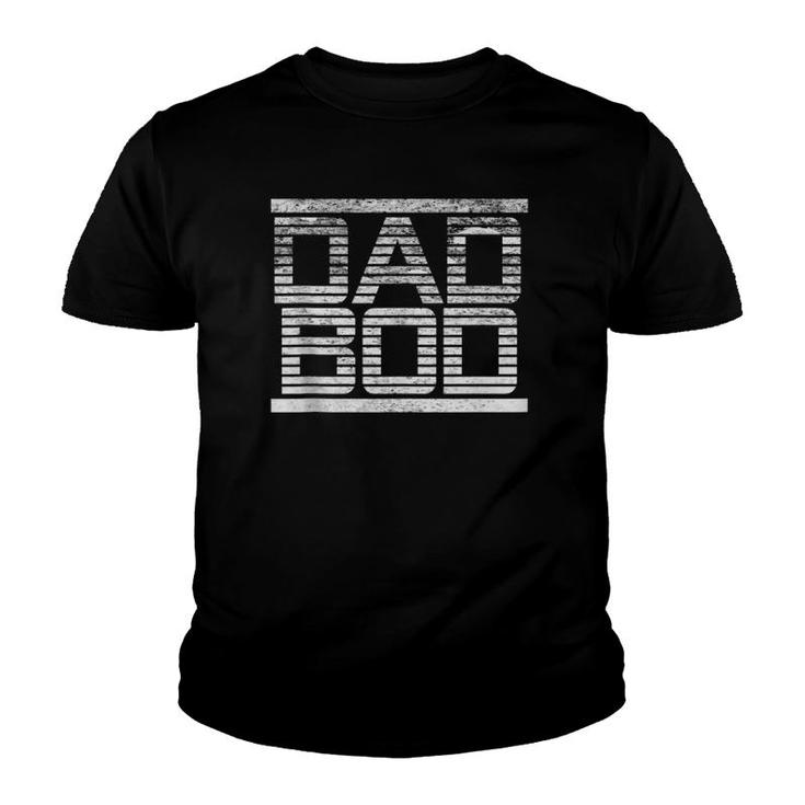 Mens Funny Statement Retro Vintage Dad Bod Papa Love Gift Idea Youth T-shirt