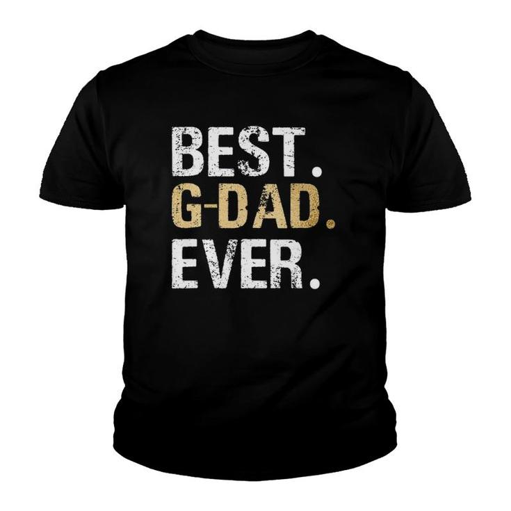 Mens G Dad Gift From Granddaughter Grandson Best G-Dad Youth T-shirt