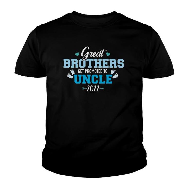 Mens Great Brothers Get Promoted To Uncle 2022 Ver2 Youth T-shirt