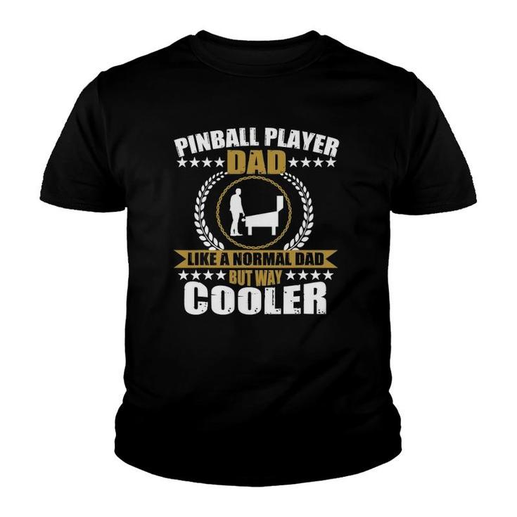 Mens Great Pinball Player Dad Game Pinball For Men Youth T-shirt
