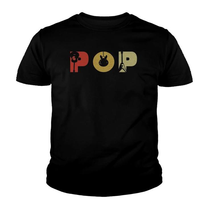Mens Guitarist Guitar Lover Gifts Ideas Pop Father's Day Youth T-shirt