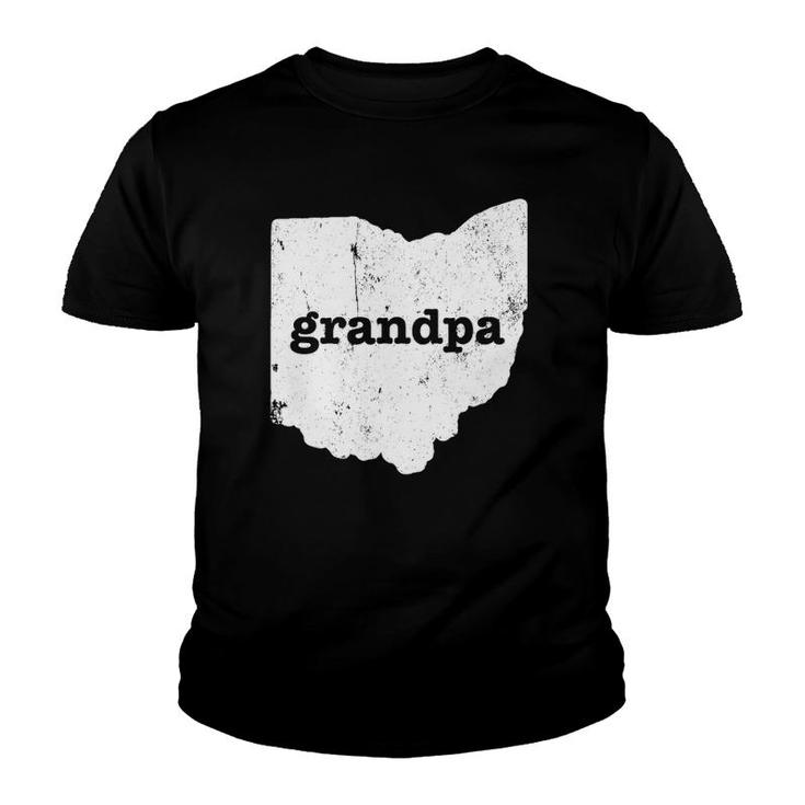 Mens Ohio Grandpa Grandfather Gifts State Grandpa Ohio Youth T-shirt