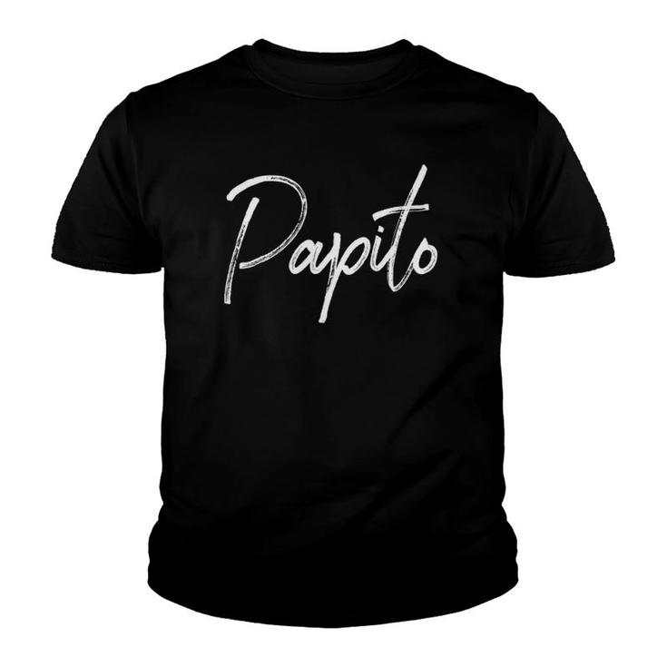 Mens Papito Spanish Father's Day Youth T-shirt