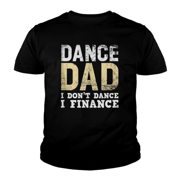 Mens Proud Dance Dad Funny Father's Day Youth T-shirt