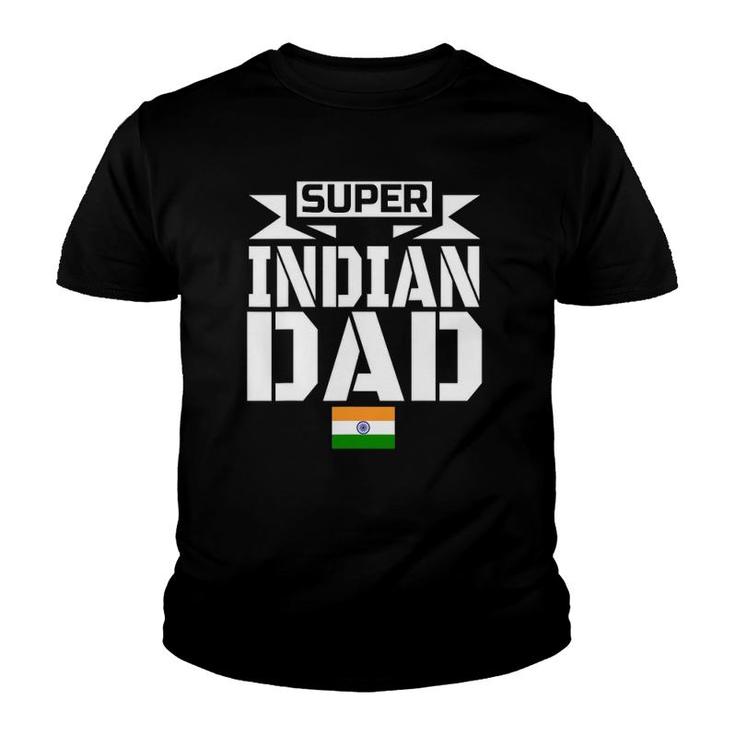 Mens Storecastle Super Indian Dad Father's India Gift Youth T-shirt