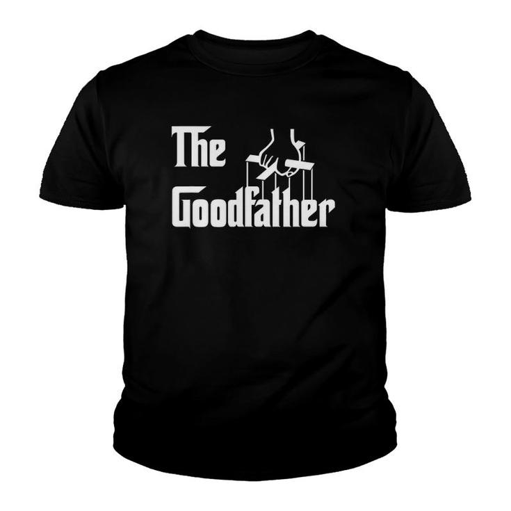 Mens The Goodfather Father's Day Gift Graphic White Youth T-shirt