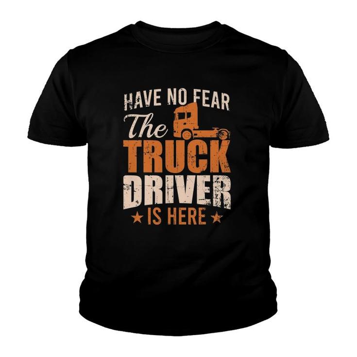Mens Truck Lorry Professional Driver Motive Gift Idea Youth T-shirt