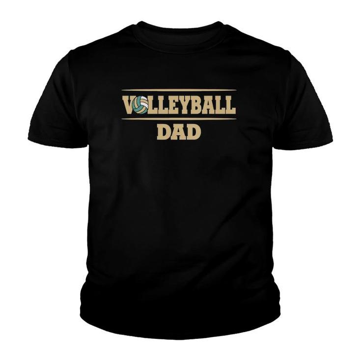 Mens Volleyball Dad Volleyball Training Player Youth T-shirt