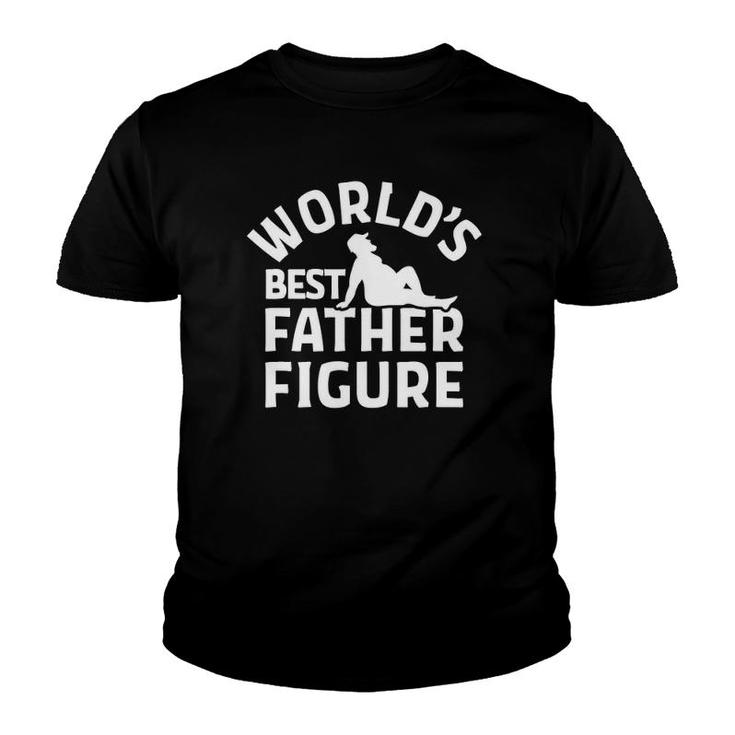 Mens World's Best Father Figure Youth T-shirt