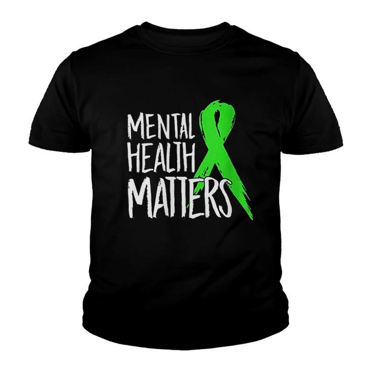 Mental Health Matters Gift Youth T-shirt