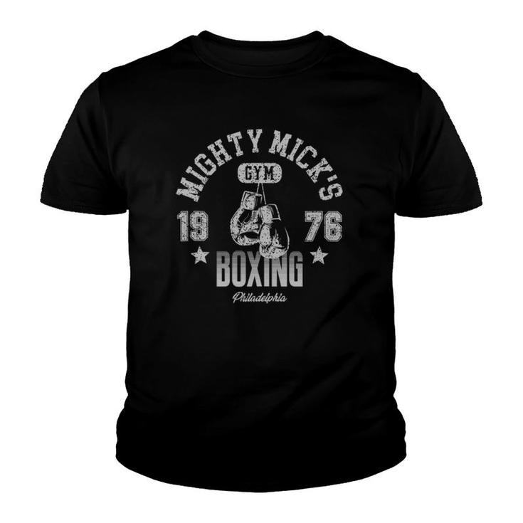 Mighty Mick's Boxing Gym Vintage Philly Sports  Youth T-shirt