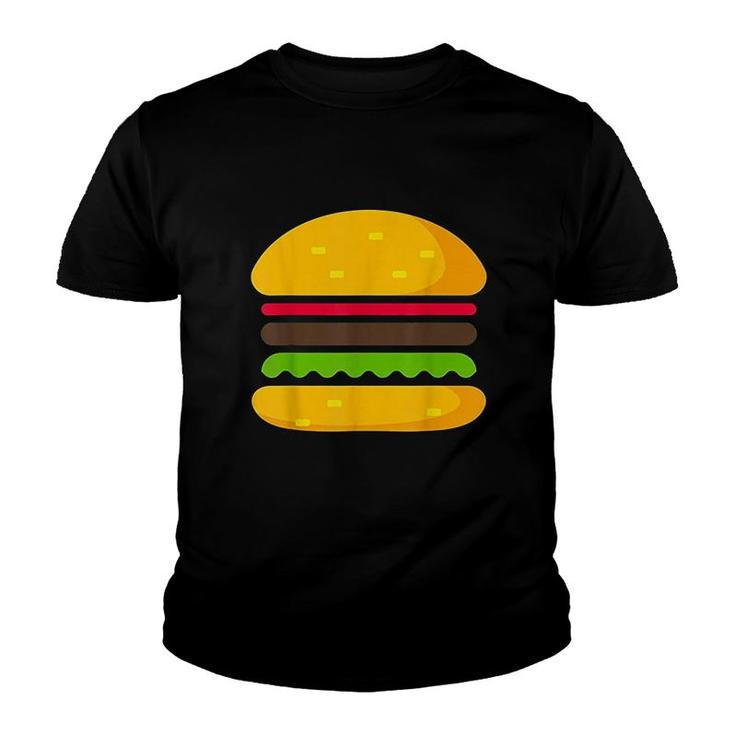 Minimalist Hamburger Youth T-shirt
