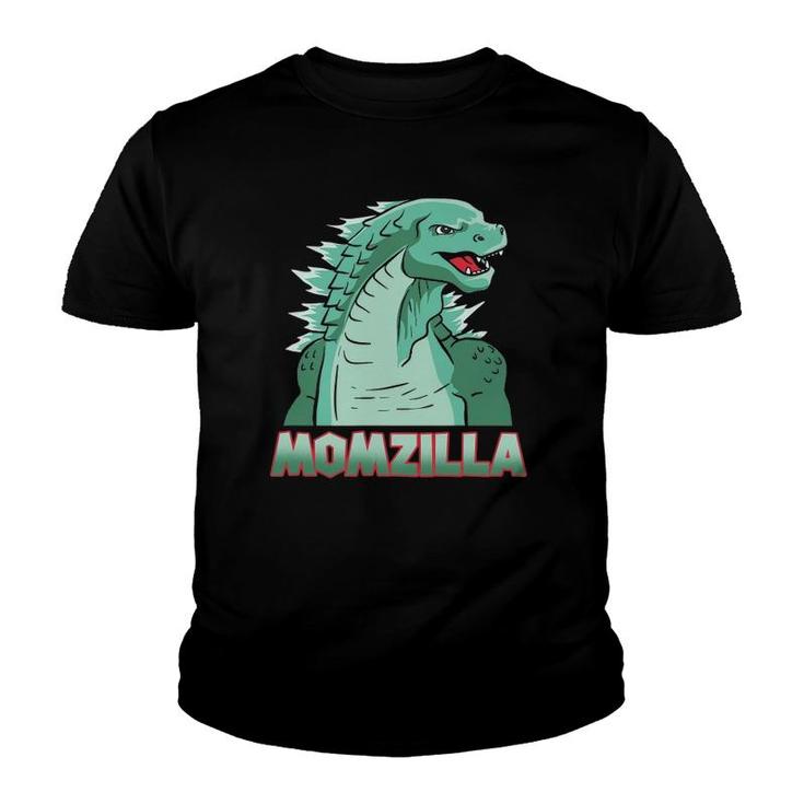 Momzilla Mother Of Monsters Birthday Gifts For Mum Youth T-shirt