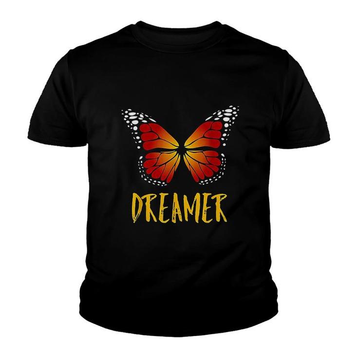 Monarch Butterfly Dreamer Youth T-shirt