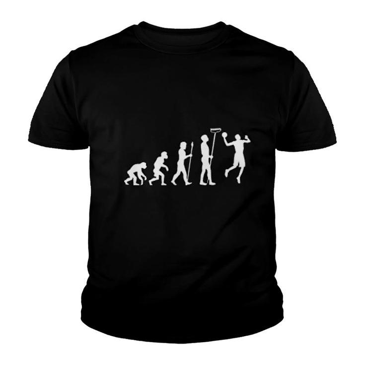 Monkey To Modern Basketball Youth T-shirt