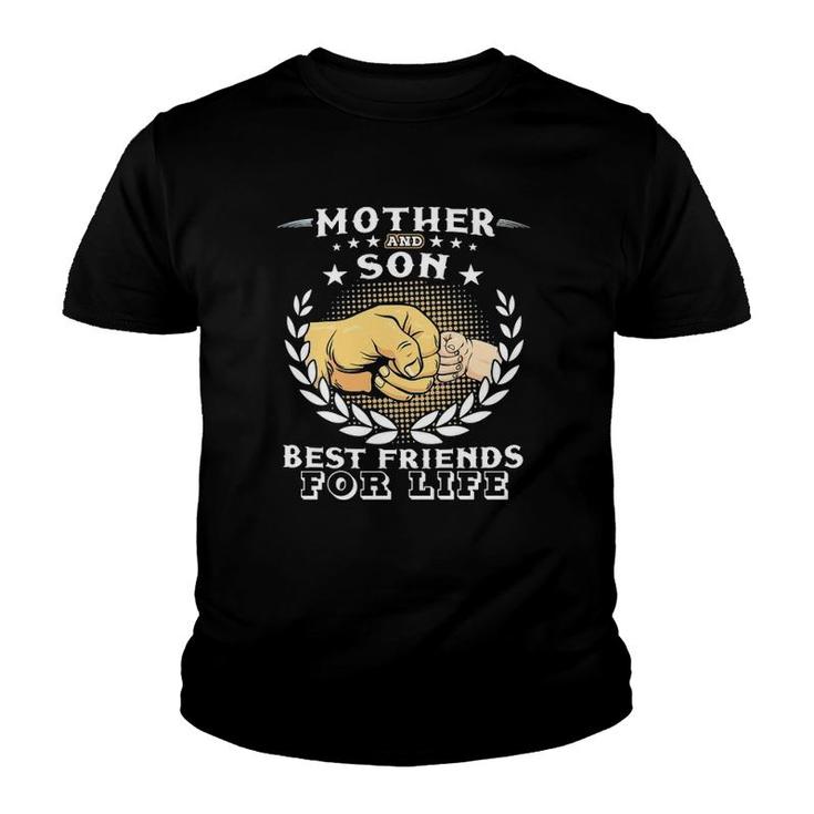 Mother And Son Best Friends For Life Fist Bump Version Youth T-shirt