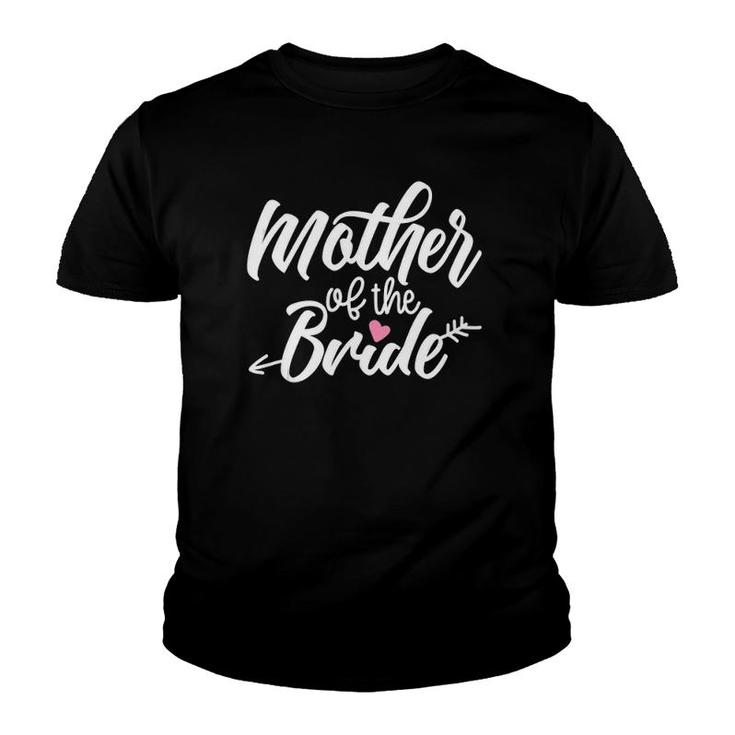 Mother Of Bride Wedding Bachelorette Bridal Shower Engaged Tank Top Youth T-shirt