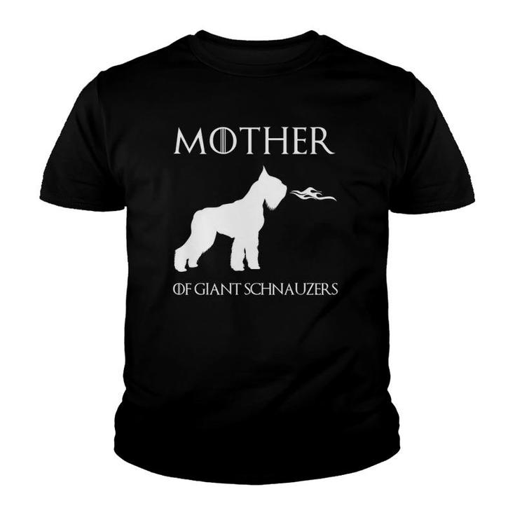 Mother Of Giant Schnauzers Unrivaled Mother's Day Novelty Youth T-shirt