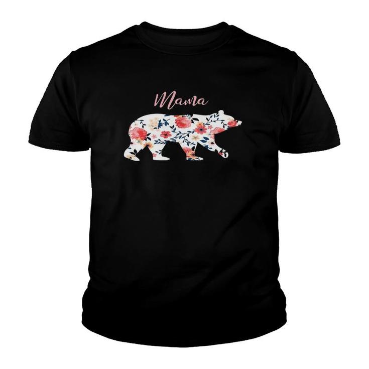 Mothers Day Mama Bear Youth T-shirt