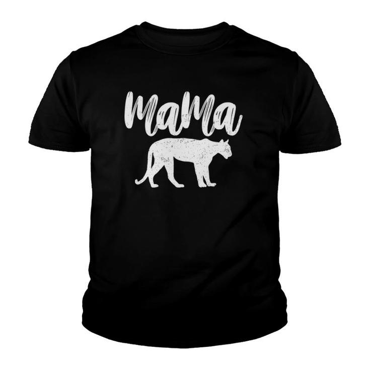 Mountain Lion Mama Gifts For Mother Youth T-shirt