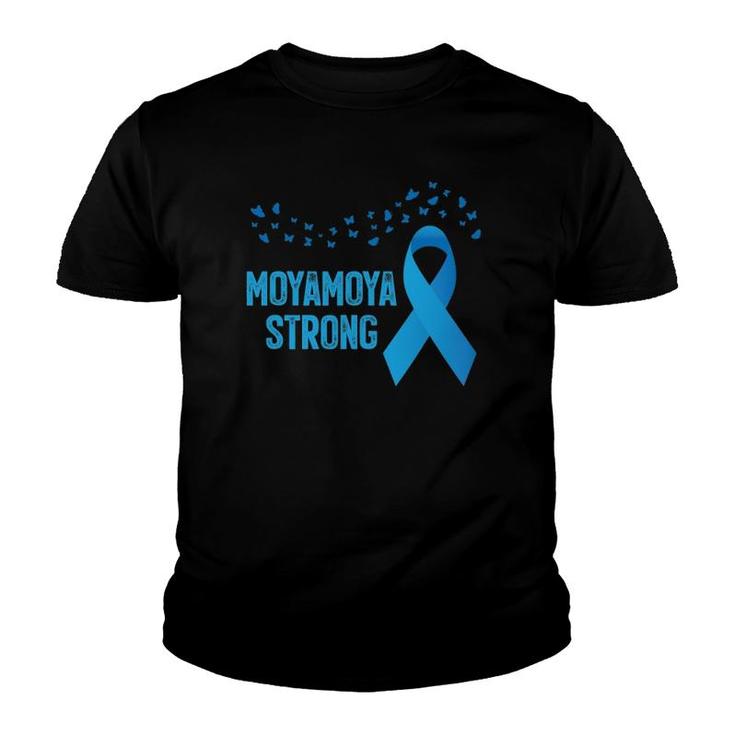 Moyamoya Disease Awareness Moyamoya Strong Youth T-shirt