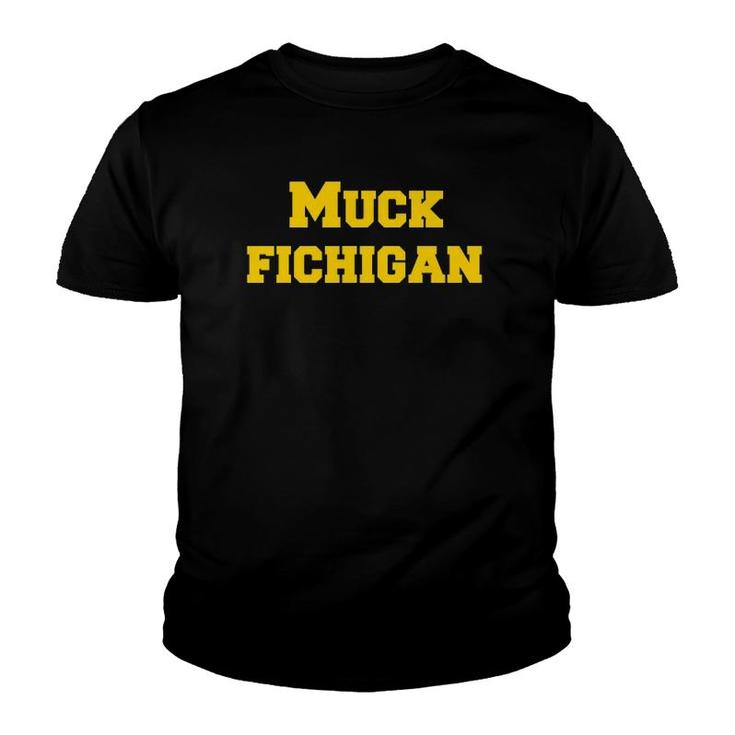 Muck Fichigan Shirt Funny Michigan Hater Sports Tee Muck Fichigan Shirt Funny Michigan Hater Sports Tee