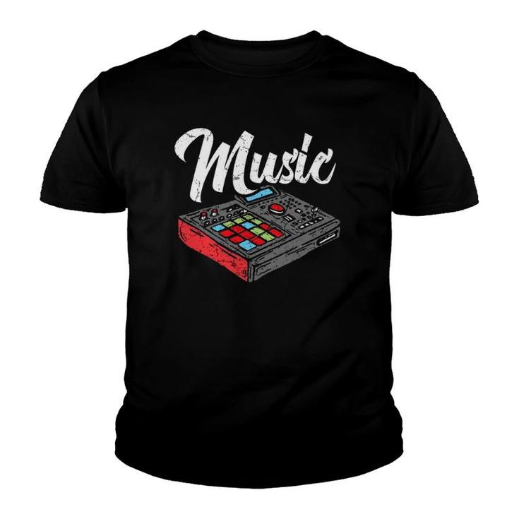 Music Beat Maker Drum Machine  Drummer 808 Ver2 Youth T-shirt