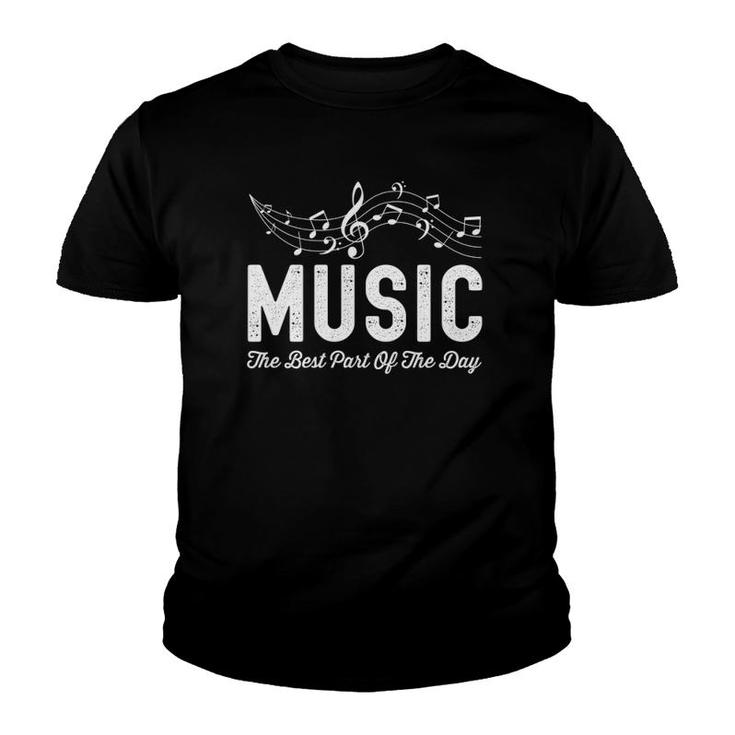 Music Lovers Gift Musical Notes Musician Music Teacher Youth T-shirt