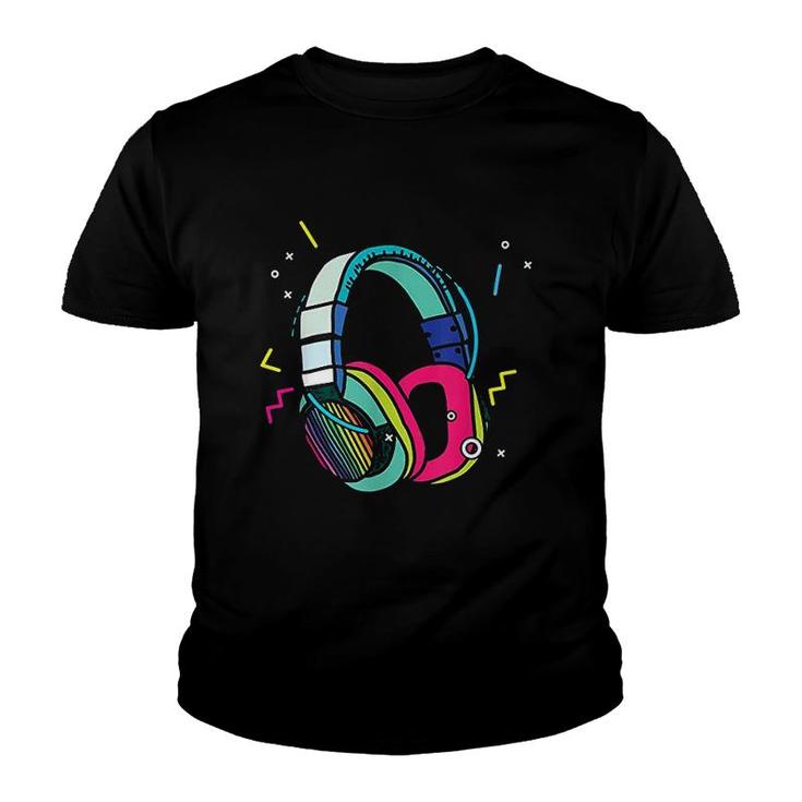 Music Sound Headphones Dj Youth T-shirt