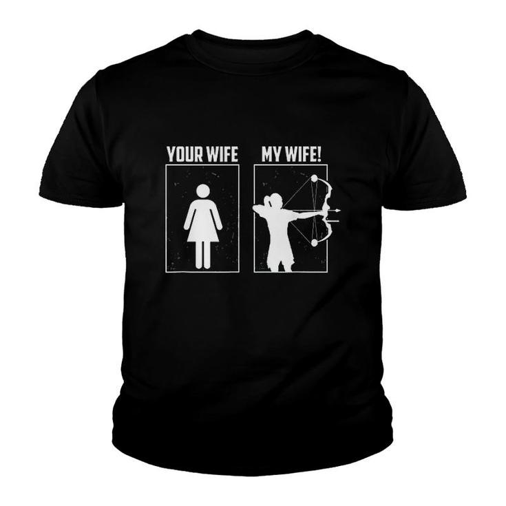 My Archery Wife Youth T-shirt