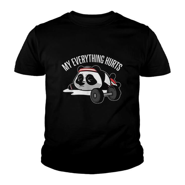 My Everything Hurts Fitness Instructor Youth T-shirt
