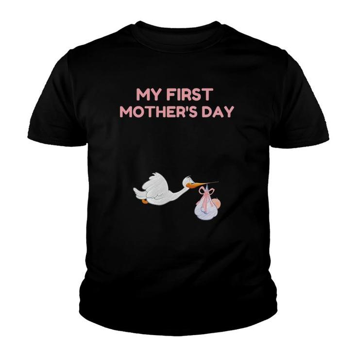My First Mother's Day Gift For Pregnant Or New Moms Youth T-shirt