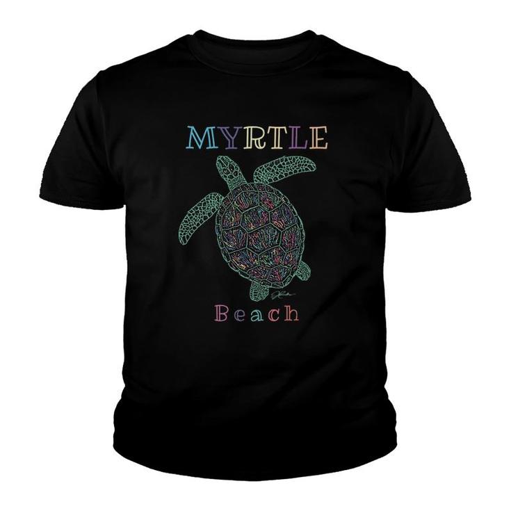 Myrtle Beach South Carolina Sea Turtle Youth T-shirt