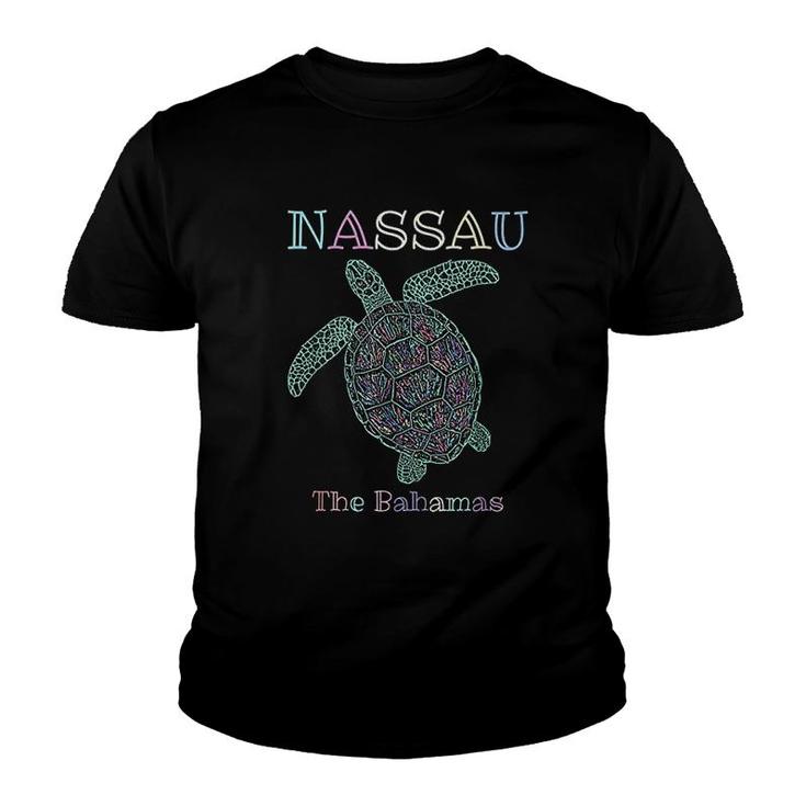 Nassau The Bahamas  Sea Turtle Youth T-shirt
