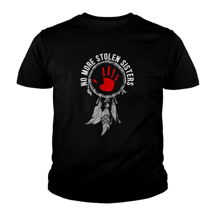 No More Stolen Sisters Missing Women Youth T-shirt