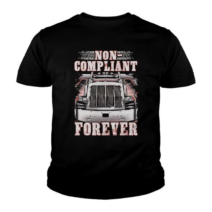 Non Compliant Forever Truck Youth T-shirt